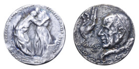 MEDAGLIA PAOLO VI ANNUALE AN.VII AG. 42,14 GR. 44 MM. FDC IN COFANETTO