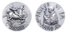 MEDAGLIA PAOLO VI ANNUALE AN.XI AG. 46,05 GR. 44 MM. FDC