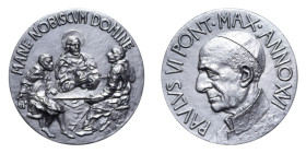 MEDAGLIA PAOLO VI ANNUALE AN.XVI AG. 37,03 GR. 44 MM. FDC IN COFANETTO