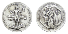 MEDAGLIA PAOLO VI TERRA SANTA 1964 AG. 41,98 GR. 43,5 MM. FDC IN COFANETTO