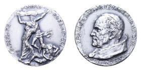 MEDAGLIA GIOVANNI PAOLO II ANNUALE AN. VI AG. 40,01 GR. 44 MM. FDC IN COFANETTO