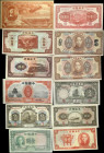 CHINA--MISCELLANEOUS. Lot of (14). Mixed Banks. Mixed Denominations, Mixed Dates. P-Various. Very Fine to About Uncirculated.
A nice mixture of vario...