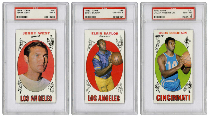 Three All-Time Greats. Mixed PSA Graded Lot.
This is a lot for serious collecto...