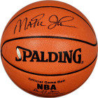 Magic Johnson Autograph on Spalding official NBA basketball
All-time great Magic Johnson, point guard of the Showtime Lakers, has signed in beautiful...