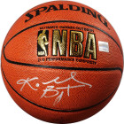 Kobe Bryant Autographed official Spalding basketball
All-time great and prolific scorer Kobe Bryant was called the "Black Mamba "for his incredible c...