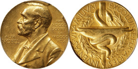 SWEDEN. Nobel Nominating Committee for Medicine Gold Medal, 1960. Royal Swedish (Eskilstuna) Mint. PCGS Genuine--Rim Damage, AU Details.
Ehrensvard-2...