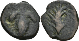 HISPANIA ANTIGUA. BAICIPO. As. A/ Racimo. R/ Palma, debajo (BAICIPO). AE 3,75 g. 19 mm. I-183. ACIP-2507. BC.