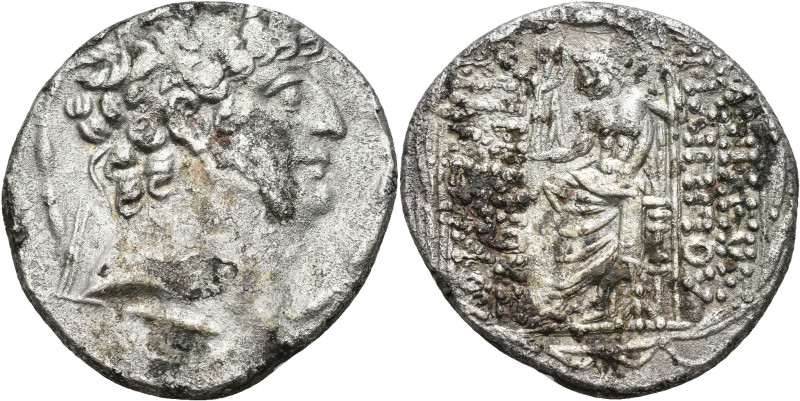 GRECIA ANTIGUA. REINO SELÉUCIDA. Filipo I. Tetradracma. Antioquía (93-83 a.C.). ...