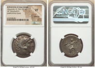 MACEDONIAN KINGDOM. Alexander III the Great (336-323 BC). AR tetradrachm (27mm, 11h). NGC VF, scratches. Late lifetime-early posthumous issue of uncer...