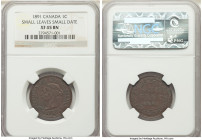 Victoria "Small Leaves - Small Date" Cent 1891 XF45 Brown NGC, London mint, KM7. 

HID09801242017

© 2022 Heritage Auctions | All Rights Reserved