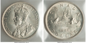 George V Dollar 1936 MS64 ICCS, Royal Canadian mint, KM31. 

HID09801242017

© 2022 Heritage Auctions | All Rights Reserved