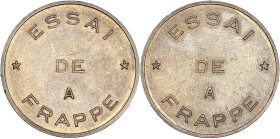 Essai de frappe - 10 francs Mathieu en cupro-nickel

Cupro-nickel - 10,00 grs - 26 mm 
GEM.186.5
SUP

Assez rare !