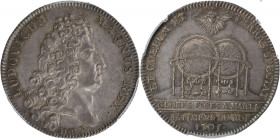 Louis XIV, Noblesse d'ïle de France - Jeton argent 1705
Coque PCGS 44557063
R/ Les deux globes de Coronelli

Argent
F.6037
SUP+ / MS62

Jeton gradé pa...
