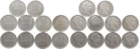 France - Lot 10 exemplaires 10 francs Turin 1945 - rameaux courts

Cupro-nickel - 7,00 grs chaque - 26 mm
F.361A-1
TTB

Cote pour les 10 monnaies : 45...