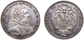 France Kingdom Louis XV Jeton 1750 Stanislas College Silver AU 16.3g