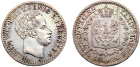 Germany States Kingdom of Prussia Friedrich Wilhelm III 1/6 Thaler 1825 A Berlin mint Silver XF 5.3g KM# 411