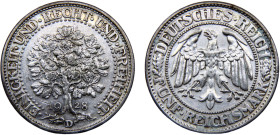 Germany Weimar Republic 5 Reichsmark 1928 D Munich mint Silver AU 24.8g KM# 56