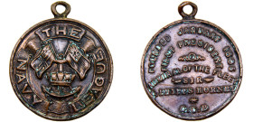 Great Britain United Kingdom Victoria Medal 1895 Medal commemorating the Navy League, 26mm Bronze XF 9g
