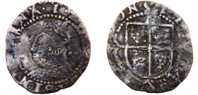 Great Britain Kingdom of England Elizabeth I 1/2 Groat ND (1601-1602) 7th issue Silver VF 0.9g Sp# 2586