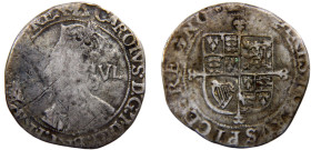 Great Britain Kingdom of England Charles I 6 Pence ND (1636-1638) Silver Fine 2.8g KM# 96