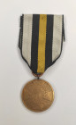 Kingdom of Prussia. Military medal for the campaign against Napoleon 1815.
Kingdom of Prussia, Berlin. For combat paricipants. On a modern ribbons. D...