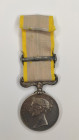 British Empire. Crimea Medal 1854-1856 with the "Azov" clasp
British Empire, 1855 - 1860. Royal Mint. Medalist Benjamin Vaillon (1802 - 1858), on the...