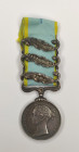 British Empire. Crimea Medal 1854-1856 .
Crimea Medal 1854-1856 with clasps "Alma", "Inkerman", "Sevastopol". British Empire, 1855 - 1860. Royal Mint...
