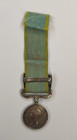 British Empire. Tailcoat copy of the Crimea medal. 1854-1856. 
Tailcoat copy of the Crimea medal 1854-1856 with the clasps "Sevastopol" and "Alma". B...