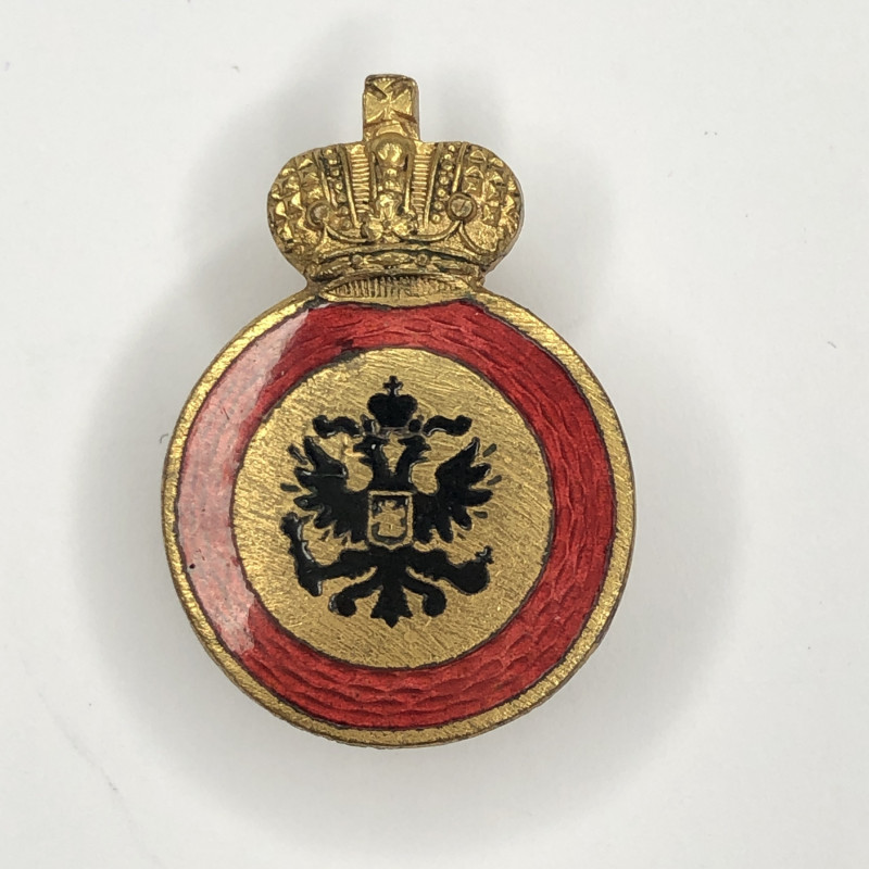 Badge of the Order of St. Anne, 4th class, for wearing on cold weapons, for non-...