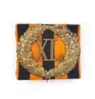 Insignia for XL years of impeccable service in military ranks.
Russian Empire. St. Petersburg, workshop of Albert Keibel. End of the 19th century. Si...