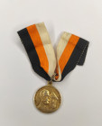 Medal "In Commemoration of the 300th Anniversary of the Reign of the House of Romanov 1613-1913". With a ribbon of the House of Romanov.
Russian Empi...