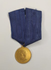 Medal "For the work on the excellent implementation of the general mobilization of 1914". 
On the ribbon of the Order of the White Eagle. Russian Emp...