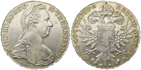 AUSTRIA. Maria Teresa (1740-1780). Tallero. Ag (28,14 g). qFDC