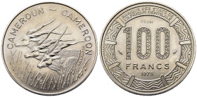 CAMERUN. 100 Francs 1975 Essai. FDC