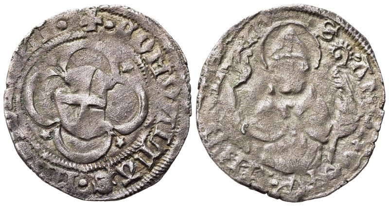 MILANO. Repubblica Ambrosiana (1447-1450). Sesino Ag 0,89 g). MIR 168/1 Rara. qB...