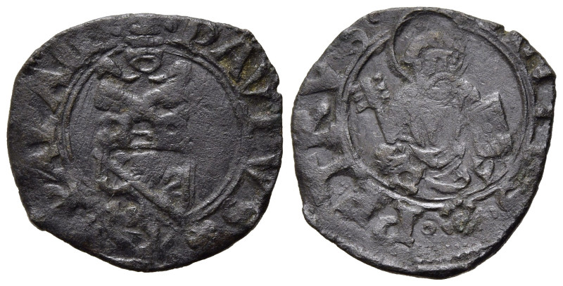 ROMA. Paolo II (1464-1471). Picciolo con San Pietro. Mi (0,71 g). Stemma semiova...