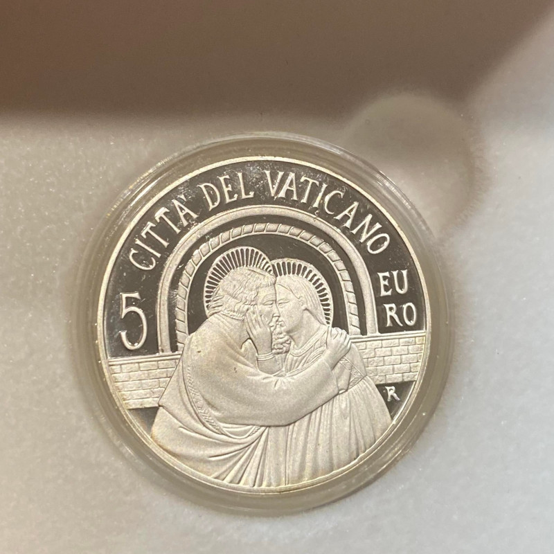 Vaticano. Monetazione in Euro. Papa Francesco. 5 Euro 2015 "XIV Assemblea genera...