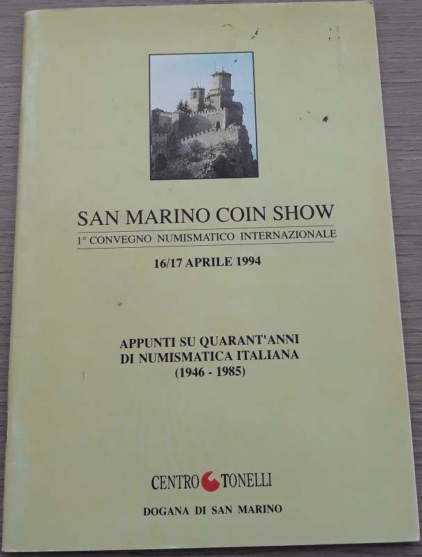 BELLESIA L. - Appunti su quarant’anni di numismatica in Italia (1946-1985). San ...