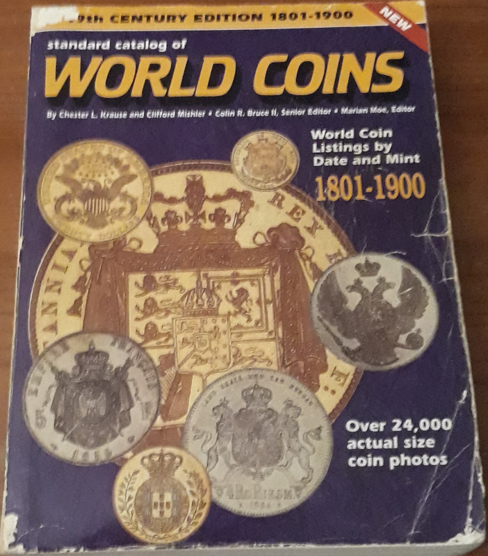 KRAUSE C.L., MISHLER C. - Standard Catalog World Coins 1801-1900. first Edition,...