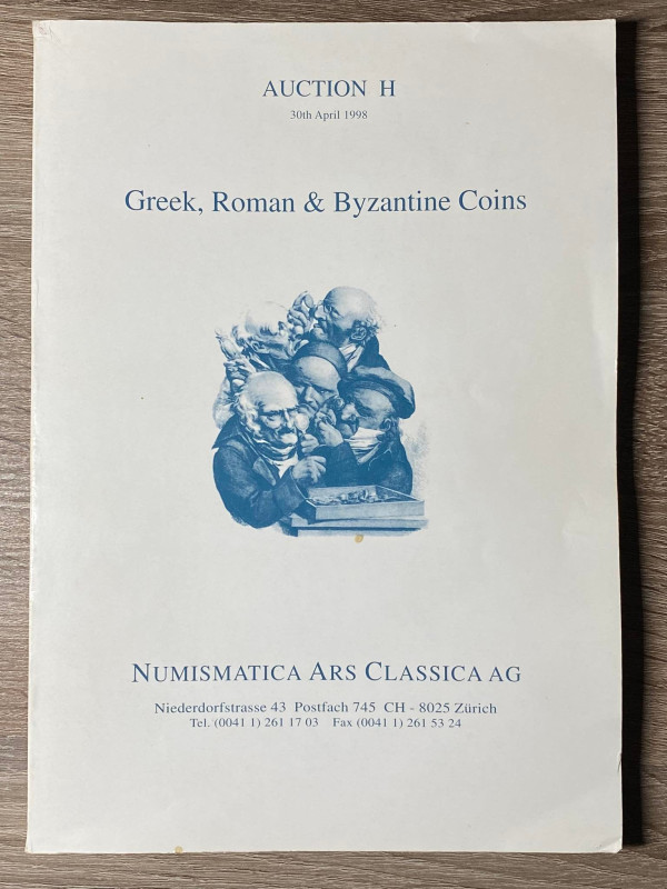 NAC – NUMISMATICA ARS CLASSICA. Auction H (30 aprile 1998). Greek, Roman & Byzan...