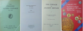 Lot de 4 ouvrages sur les monnaies et médailles anglaises
1- The english silver coinage from 1649, second edition, Herbert Allen Seaby, 1957 ; 2- Bio...