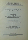 Versteigerungs- Katalog Nr 58, Adolph E. Kahn, 1927
Vente Adolph Kahn du 23 mai 1927. 118 pages et 29 planches.