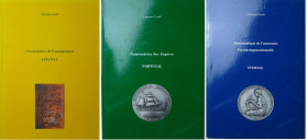 Lot de 3 ouvrages sur la numismatique de l'Assurance
1- Numismatique de l'Assurance, Försäkringsnumismatik Sverige (Suède), Giacomo Landi, Bruxelles ...