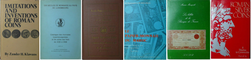 Lot de 6 ouvrages sur les thèmes de la monnaie et de la médaille
1- Imitations ...