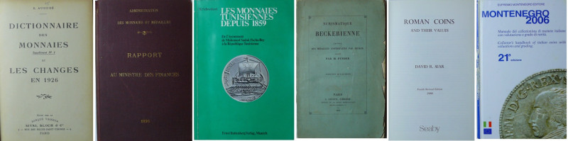 Lot de 6 ouvrages sur les thèmes de la monnaie et de la médaille
1- Dictionnair...