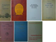 Lot de 8 ouvrages sur les thèmes de la monnaie et de la médaille
1- Aangemunt en nagemunt, John Porteous ; 2- Ukrainian paper oney 1917-2005, Dmitri ...