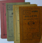 Lot de 4 catalogues anciens sur les billets émis pendant la Guerre, A. Forbin
Catalogue 1916, catalogue de novembre 1916 troisième édition, catalogue...