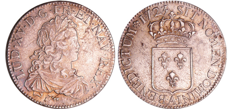 Louis XV (1715-1774) - Ecu de France - 1723 A (Paris)
SUP+
L4L.445-Ga.319
 Ar...