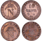 Napoléon 1er (1804-1814) - 10 centimes 1808 A
SUP
Ga.190-F.130
 Bill ; 1.97 gr ; 18 mm