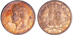 Charles X (1824-1830) - 5 francs 2ème type 1829 A (Paris)
SUP
Ga.644-F.311
 Ar ; 24.89 gr ; 37 mm